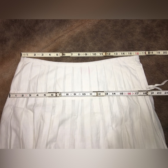 BCBG cotton skirt embroidered - Picture 7 of 11